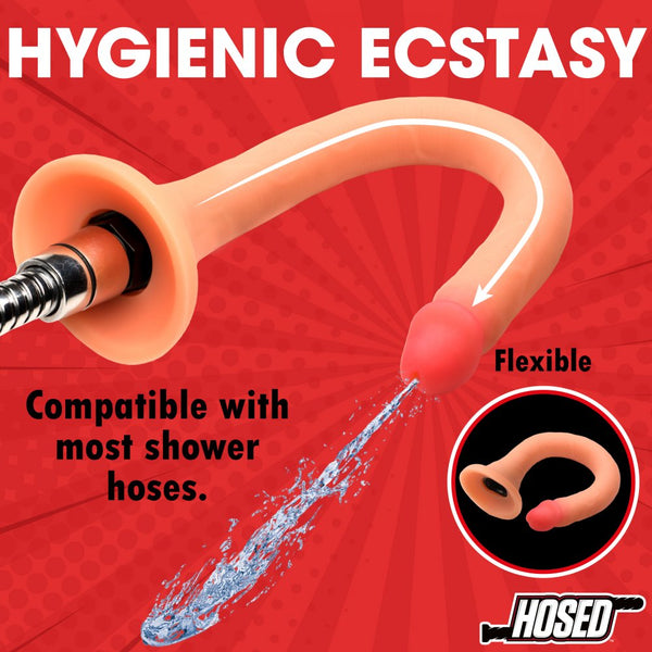 Hosed 19" Slim Silicone Enema Hose - Extreme Toyz Singapore - https://extremetoyz.com.sg - Sex Toys and Lingerie Online Store - Bondage Gear / Vibrators / Electrosex Toys / Wireless Remote Control Vibes / Sexy Lingerie and Role Play / BDSM / Dungeon Furnitures / Dildos and Strap Ons &nbsp;/ Anal and Prostate Massagers / Anal Douche and Cleaning Aide / Delay Sprays and Gels / Lubricants and more...