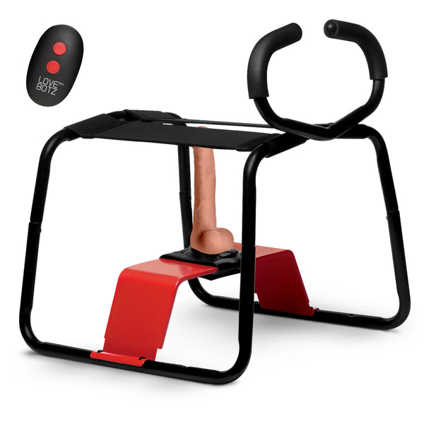 Bangin' Bench with Thrusting & Vibrating Rechargeable Dildo