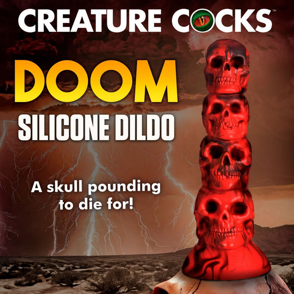 Creature Cocks Doom Silicone Dildo - Extreme Toyz Singapore - https://extremetoyz.com.sg - Sex Toys and Lingerie Online Store - Bondage Gear / Vibrators / Electrosex Toys / Wireless Remote Control Vibes / Sexy Lingerie and Role Play / BDSM / Dungeon Furnitures / Dildos and Strap Ons &nbsp;/ Anal and Prostate Massagers / Anal Douche and Cleaning Aide / Delay Sprays and Gels / Lubricants and more...