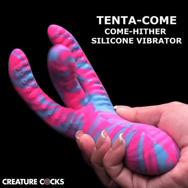 Tenta-Come Come-Hither Tentacle Silicone G-Spot Vibrator