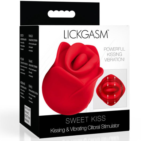 Inmi Lickgasm Sweet Kiss Kissing and Vibrating Clitoral Rechargeable Stimulator - Red - Inmi Lickgasm Sweet Kiss Kissing and Vibrating Clitoral Rechargeable Stimulator - Red - Extreme Toyz Singapore - https://extremetoyz.com.sg - Sex Toys and Lingerie Online Store - Bondage Gear / Vibrators / Electrosex Toys / Wireless Remote Control Vibes / Sexy Lingerie and Role Play / BDSM / Dungeon Furnitures / Dildos and Strap Ons &nbsp;/ Anal and Prostate Massagers / Anal Douche and Cleaning Aide / Delay Sprays and Ge