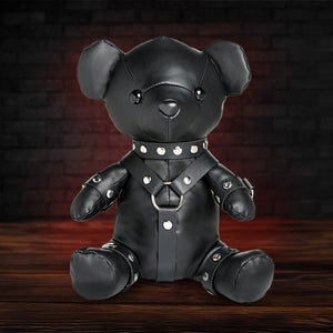 Master Series Gimp Teddy Bear - Black - Extreme Toyz Singapore - https://extremetoyz.com.sg - Sex Toys and Lingerie Online Store - Bondage Gear / Vibrators / Electrosex Toys / Wireless Remote Control Vibes / Sexy Lingerie and Role Play / BDSM / Dungeon Furnitures / Dildos and Strap Ons &nbsp;/ Anal and Prostate Massagers / Anal Douche and Cleaning Aide / Delay Sprays and Gels / Lubricants and more...