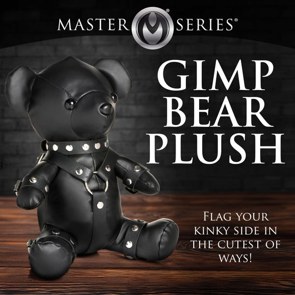 Master Series Gimp Teddy Bear - Black - Extreme Toyz Singapore - https://extremetoyz.com.sg - Sex Toys and Lingerie Online Store - Bondage Gear / Vibrators / Electrosex Toys / Wireless Remote Control Vibes / Sexy Lingerie and Role Play / BDSM / Dungeon Furnitures / Dildos and Strap Ons &nbsp;/ Anal and Prostate Massagers / Anal Douche and Cleaning Aide / Delay Sprays and Gels / Lubricants and more...