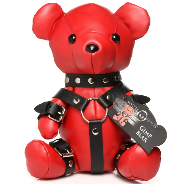 Gimp Teddy Bear - Red