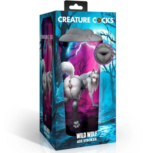 Wolf Ass Masturbating Stroker
