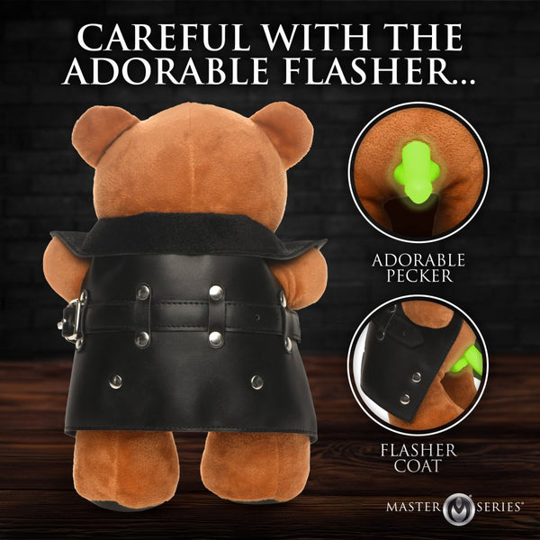 The Flasher Exhibitionist Teddy Bear