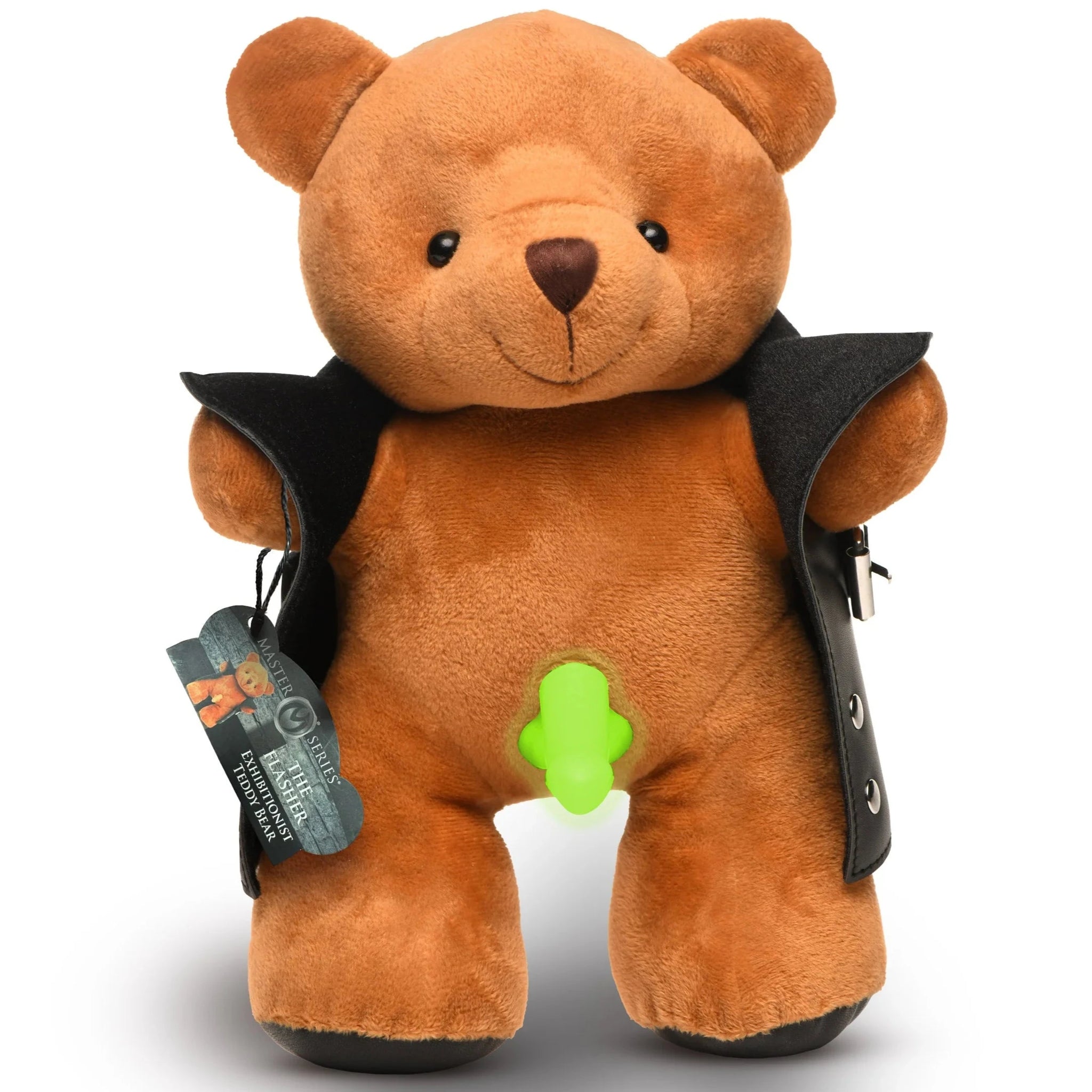 The Flasher Glow-in-the-Dark Exhibitionist Teddy Bear