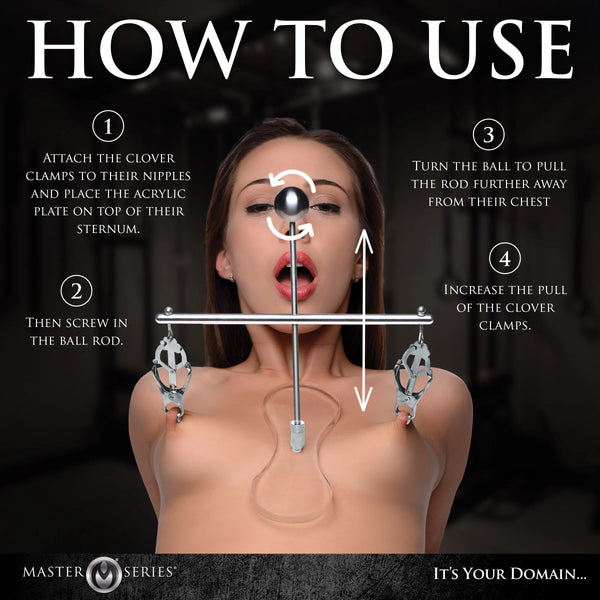 Tower of Pain Nipple Clamps