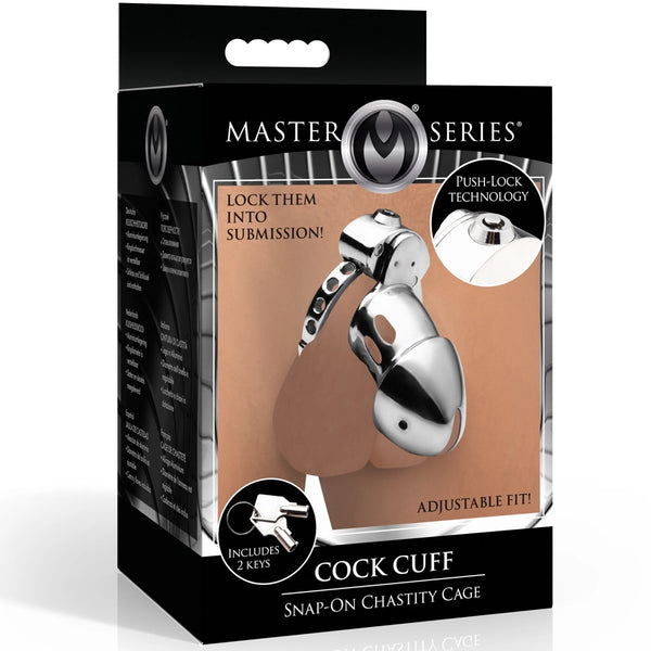 Cock Cuff Snap-on Chastity Cage