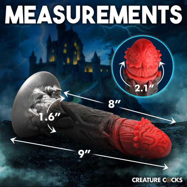 Creature Cocks Count Cockula Silicone Dildo - Extreme Toyz Singapore - https://extremetoyz.com.sg - Sex Toys and Lingerie Online Store - Bondage Gear / Vibrators / Electrosex Toys / Wireless Remote Control Vibes / Sexy Lingerie and Role Play / BDSM / Dungeon Furnitures / Dildos and Strap Ons &nbsp;/ Anal and Prostate Massagers / Anal Douche and Cleaning Aide / Delay Sprays and Gels / Lubricants and more...