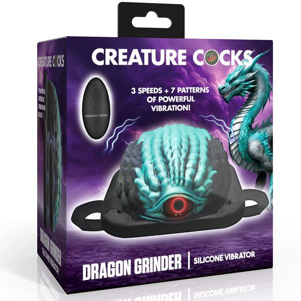 Dragon Vibrating Silicone Remote Controlled Grinder