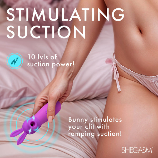 Shegasm Bunny Sidekick Suction Clit Stimulator