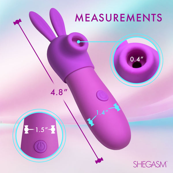 Shegasm Bunny Sidekick Suction Clit Stimulator