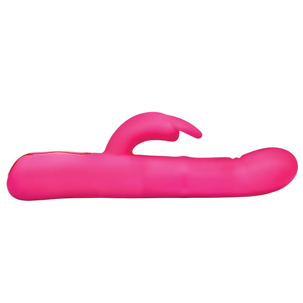 Come-Hither Beaded Silicone Rabbit Vibrator