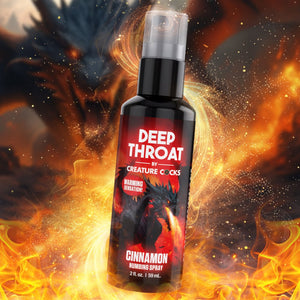 Deep Throat Cinnamon Numbing Spray - 2 oz.