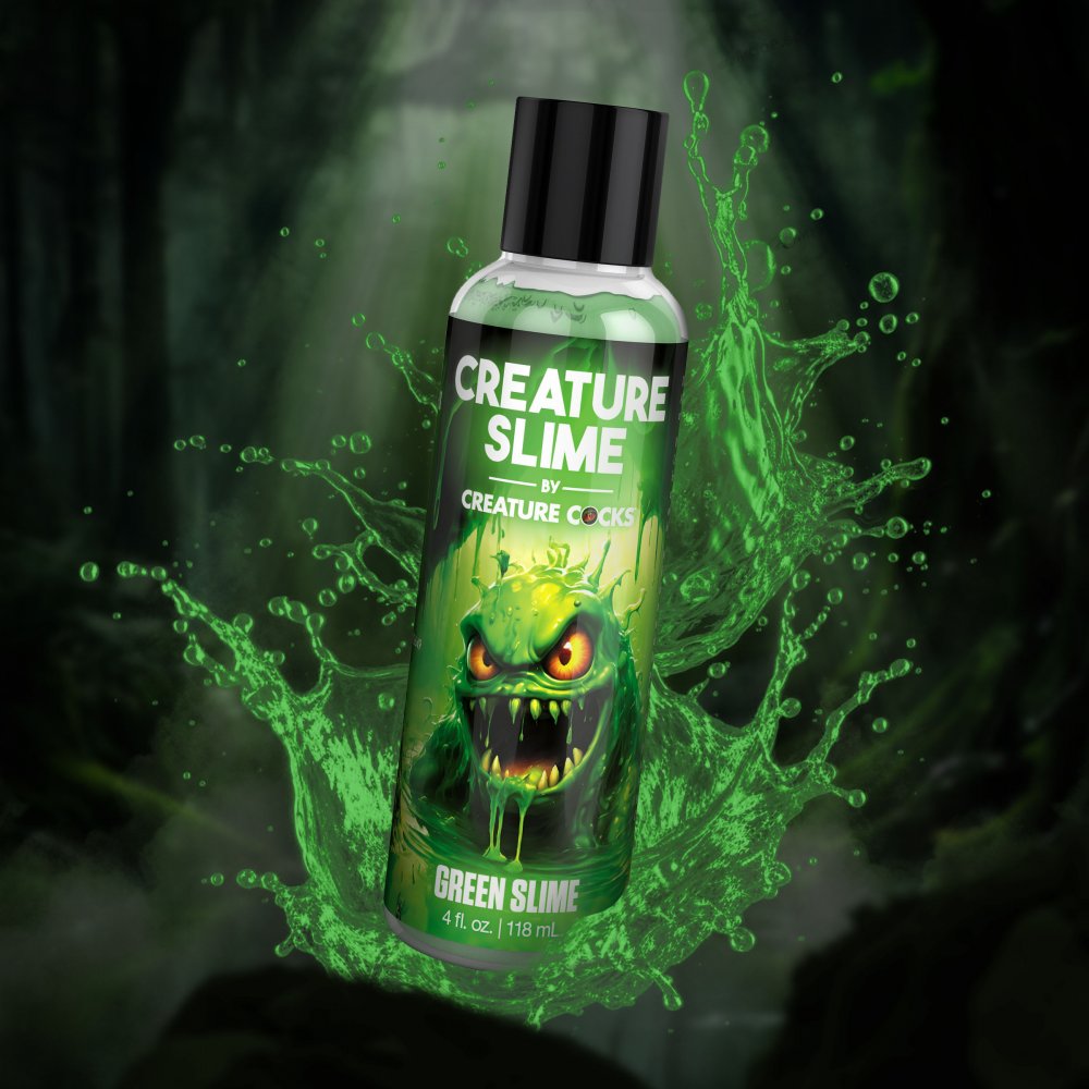 Creature Cocks Green Creature Slime Water-Based Lubricant - 4 oz. - Extreme Toyz Singapore - https://extremetoyz.com.sg - Sex Toys and Lingerie Online Store - Bondage Gear / Vibrators / Electrosex Toys / Wireless Remote Control Vibes / Sexy Lingerie and Role Play / BDSM / Dungeon Furnitures / Dildos and Strap Ons &nbsp;/ Anal and Prostate Massagers / Anal Douche and Cleaning Aide / Delay Sprays and Gels / Lubricants and more...