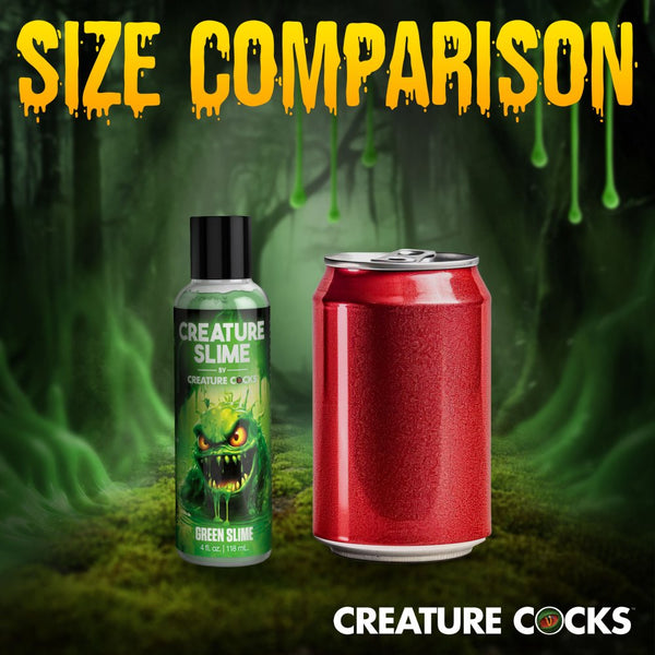 Creature Cocks Green Creature Slime Water-Based Lubricant - 4 oz. - Extreme Toyz Singapore - https://extremetoyz.com.sg - Sex Toys and Lingerie Online Store - Bondage Gear / Vibrators / Electrosex Toys / Wireless Remote Control Vibes / Sexy Lingerie and Role Play / BDSM / Dungeon Furnitures / Dildos and Strap Ons &nbsp;/ Anal and Prostate Massagers / Anal Douche and Cleaning Aide / Delay Sprays and Gels / Lubricants and more...