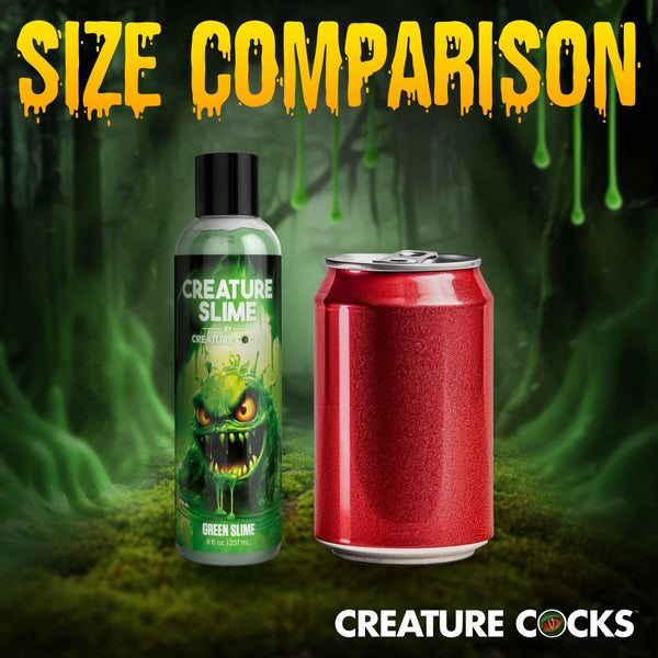 Creature Cocks Green Creature Slime Water-Based Lubricant - 8 oz. - Extreme Toyz Singapore - https://extremetoyz.com.sg - Sex Toys and Lingerie Online Store - Bondage Gear / Vibrators / Electrosex Toys / Wireless Remote Control Vibes / Sexy Lingerie and Role Play / BDSM / Dungeon Furnitures / Dildos and Strap Ons &nbsp;/ Anal and Prostate Massagers / Anal Douche and Cleaning Aide / Delay Sprays and Gels / Lubricants and more...