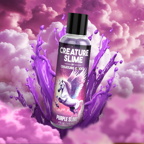 Creature Cocks Purple Creature Slime Water-Based Lubricant - 4 oz. - Extreme Toyz Singapore - https://extremetoyz.com.sg - Sex Toys and Lingerie Online Store - Bondage Gear / Vibrators / Electrosex Toys / Wireless Remote Control Vibes / Sexy Lingerie and Role Play / BDSM / Dungeon Furnitures / Dildos and Strap Ons &nbsp;/ Anal and Prostate Massagers / Anal Douche and Cleaning Aide / Delay Sprays and Gels / Lubricants and more...