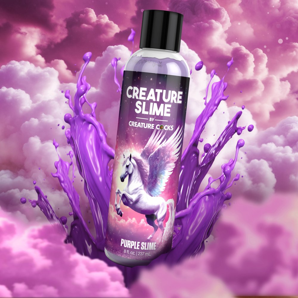 Creature Cocks Purple Creature Slime Water-Based Lubricant - 8 oz. - Extreme Toyz Singapore - https://extremetoyz.com.sg - Sex Toys and Lingerie Online Store - Bondage Gear / Vibrators / Electrosex Toys / Wireless Remote Control Vibes / Sexy Lingerie and Role Play / BDSM / Dungeon Furnitures / Dildos and Strap Ons &nbsp;/ Anal and Prostate Massagers / Anal Douche and Cleaning Aide / Delay Sprays and Gels / Lubricants and more...