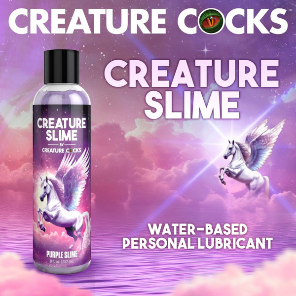 Creature Cocks Purple Creature Slime Water-Based Lubricant - 8 oz. - Extreme Toyz Singapore - https://extremetoyz.com.sg - Sex Toys and Lingerie Online Store - Bondage Gear / Vibrators / Electrosex Toys / Wireless Remote Control Vibes / Sexy Lingerie and Role Play / BDSM / Dungeon Furnitures / Dildos and Strap Ons &nbsp;/ Anal and Prostate Massagers / Anal Douche and Cleaning Aide / Delay Sprays and Gels / Lubricants and more...