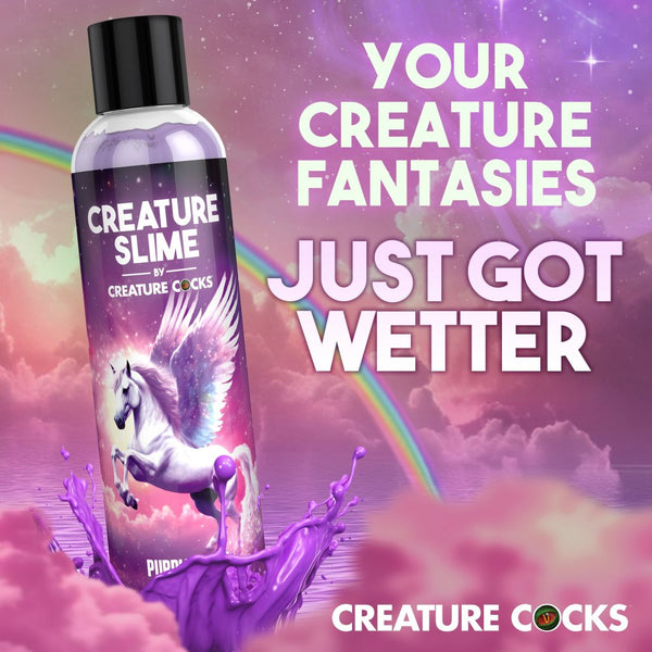 Creature Cocks Purple Creature Slime Water-Based Lubricant - 8 oz. - Extreme Toyz Singapore - https://extremetoyz.com.sg - Sex Toys and Lingerie Online Store - Bondage Gear / Vibrators / Electrosex Toys / Wireless Remote Control Vibes / Sexy Lingerie and Role Play / BDSM / Dungeon Furnitures / Dildos and Strap Ons &nbsp;/ Anal and Prostate Massagers / Anal Douche and Cleaning Aide / Delay Sprays and Gels / Lubricants and more...