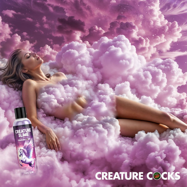 Creature Cocks Purple Creature Slime Water-Based Lubricant - 8 oz. - Extreme Toyz Singapore - https://extremetoyz.com.sg - Sex Toys and Lingerie Online Store - Bondage Gear / Vibrators / Electrosex Toys / Wireless Remote Control Vibes / Sexy Lingerie and Role Play / BDSM / Dungeon Furnitures / Dildos and Strap Ons &nbsp;/ Anal and Prostate Massagers / Anal Douche and Cleaning Aide / Delay Sprays and Gels / Lubricants and more...