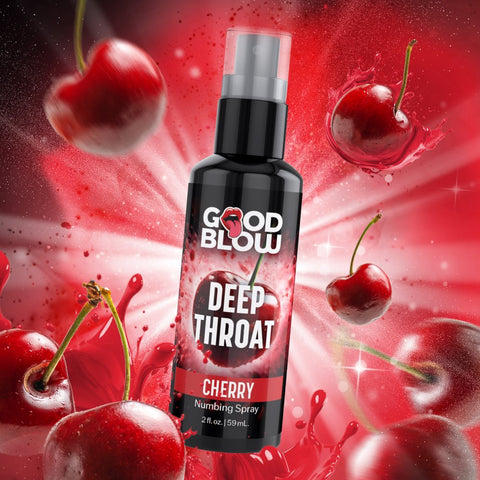 Deep Throat Cherry Numbing Spray - 2 oz.