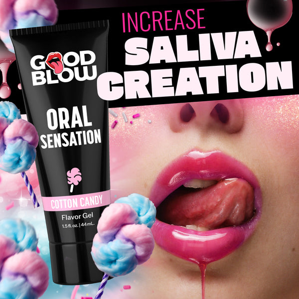 Oral Sensation Gel Cotton Candy - 1.5 oz.