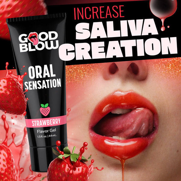 Oral Sensation Gel Strawberry - 1.5 oz.