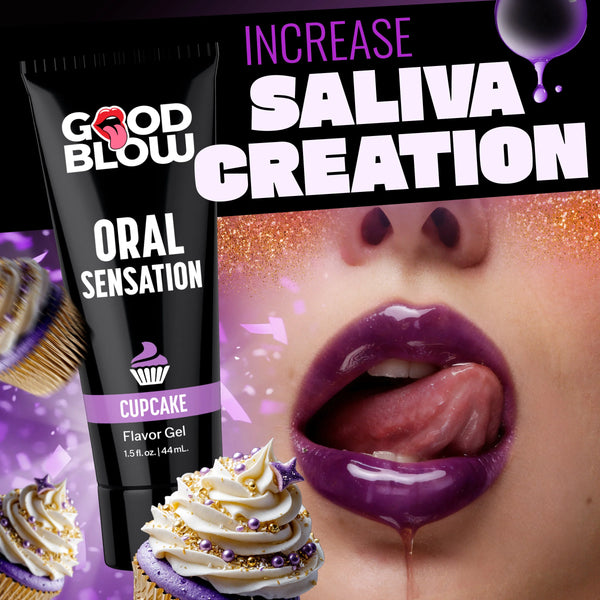 Oral Sensation Gel - Cupcake 1.5 oz.