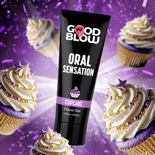 Oral Sensation Gel - Cupcake 1.5 oz.