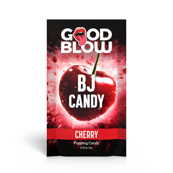 Lick & Blow Popping BJ Candy - Cherry