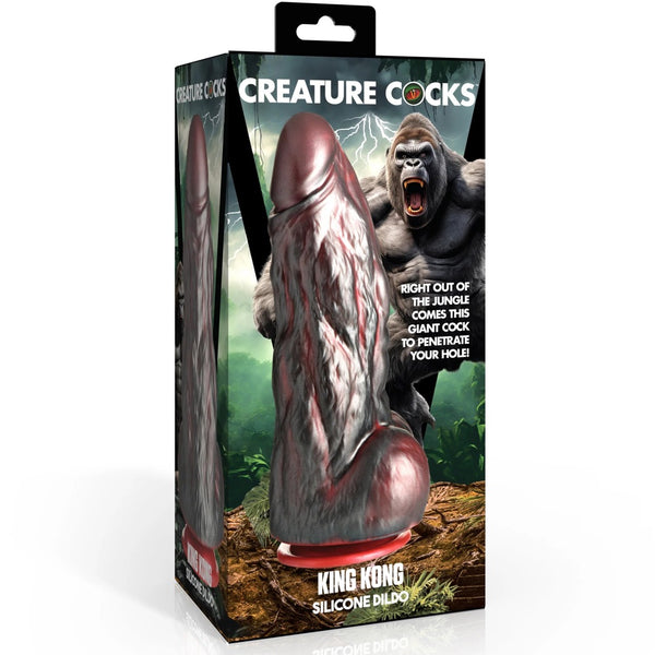 Creature Cocks King Kong Silicone Dildo - Extreme Toyz Singapore - https://extremetoyz.com.sg - Sex Toys and Lingerie Online Store - Bondage Gear / Vibrators / Electrosex Toys / Wireless Remote Control Vibes / Sexy Lingerie and Role Play / BDSM / Dungeon Furnitures / Dildos and Strap Ons &nbsp;/ Anal and Prostate Massagers / Anal Douche and Cleaning Aide / Delay Sprays and Gels / Lubricants and more...