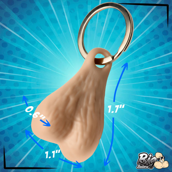 Big Nuts Keychain - Light