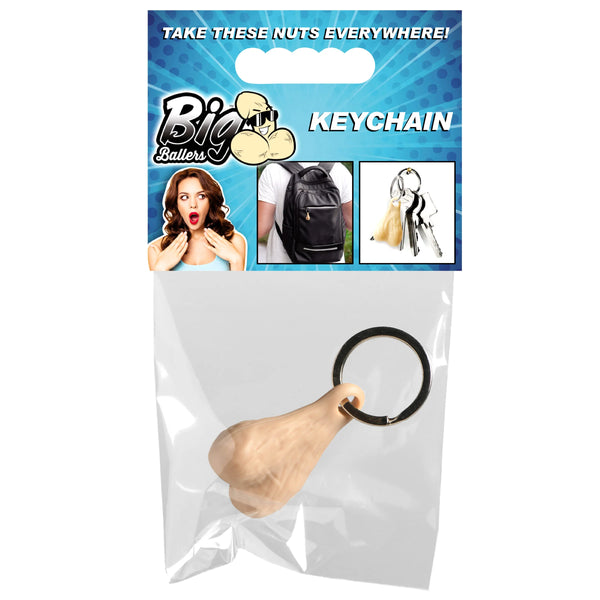 Big Nuts Keychain - Light