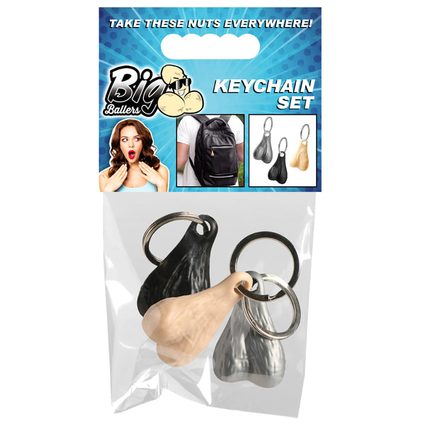 Big Ballers Keychain Set
