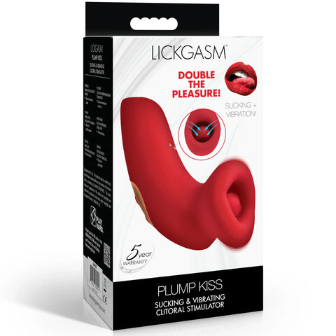 Plump Kiss Rechargeable Sucking and Vibrating Clitoral Stimulator