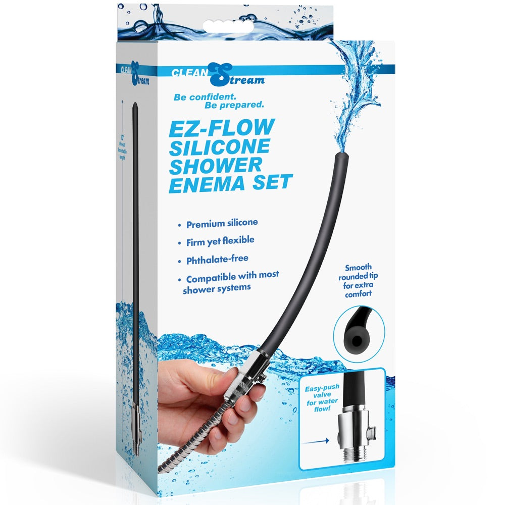 EZ-Flow Silicone Shower Enema Set