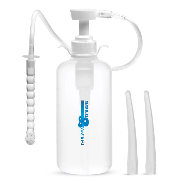 XL Enema Bottle with 3 Attachments - 600ml