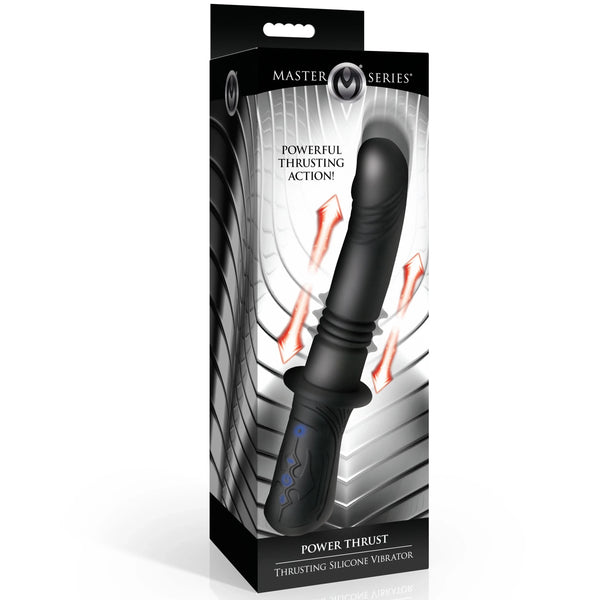 Power Thrust Thrusting Silicone Vibrator