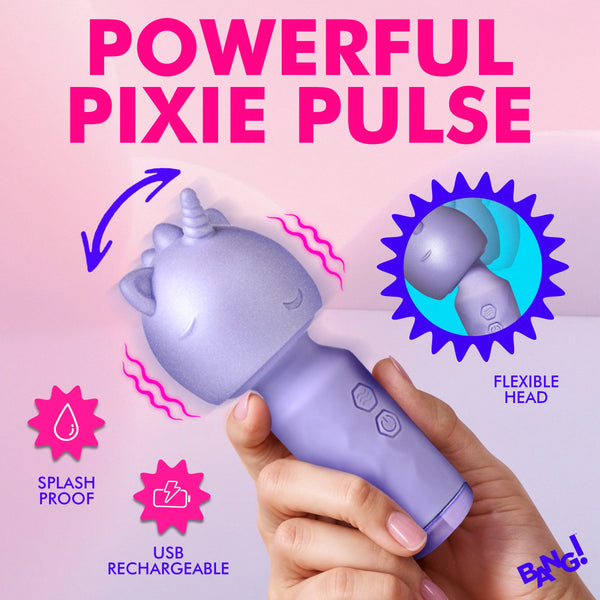 Unicorn Silicone Rechargeable Wand with Removable Sleeve