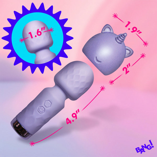 Unicorn Silicone Rechargeable Wand with Removable Sleeve