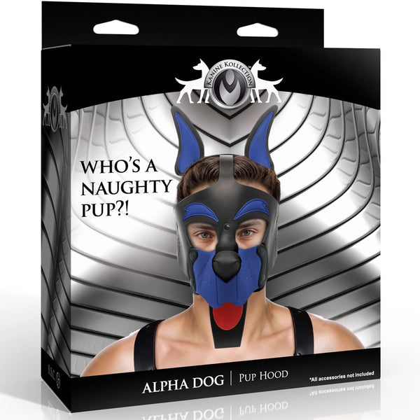 Alpha Dog Pup Hood - Blue