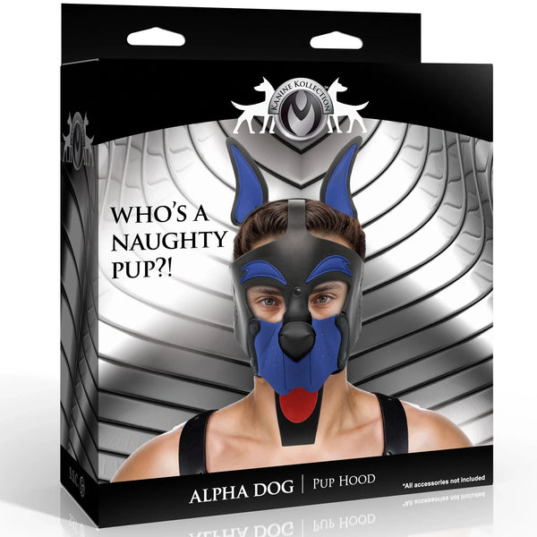 Alpha Dog Pup Hood - Blue