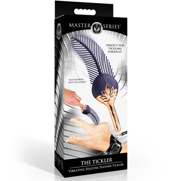 The Tickler Rechargeable Vibrating Silicone Tickler