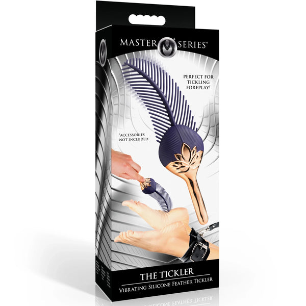 The Tickler Rechargeable Vibrating Silicone Tickler