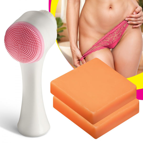 Glow Kojic Acid Brightening & Lightening Dark Spot Remover Soap for Intimate Areas