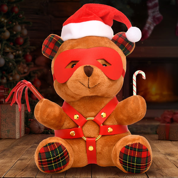 Holiday Bondage Bear - Brown