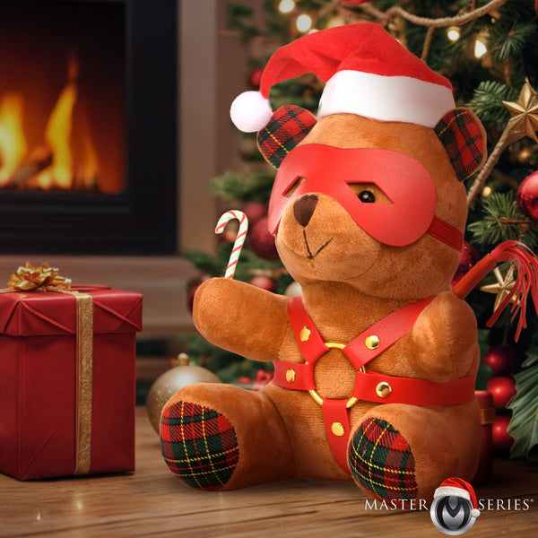 Holiday Bondage Bear - Brown